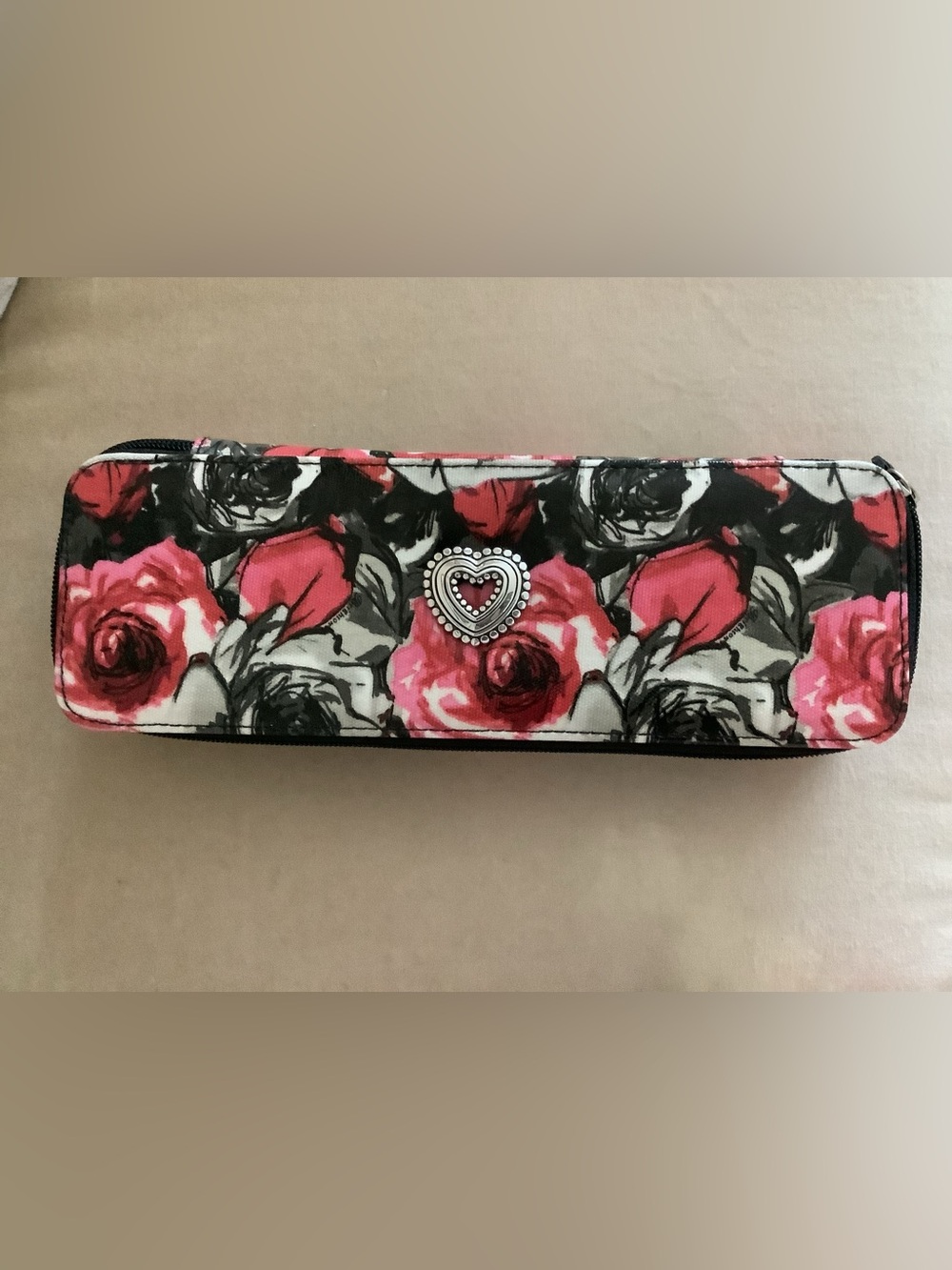 Brighton Jewelry Case - Pink, Black, White